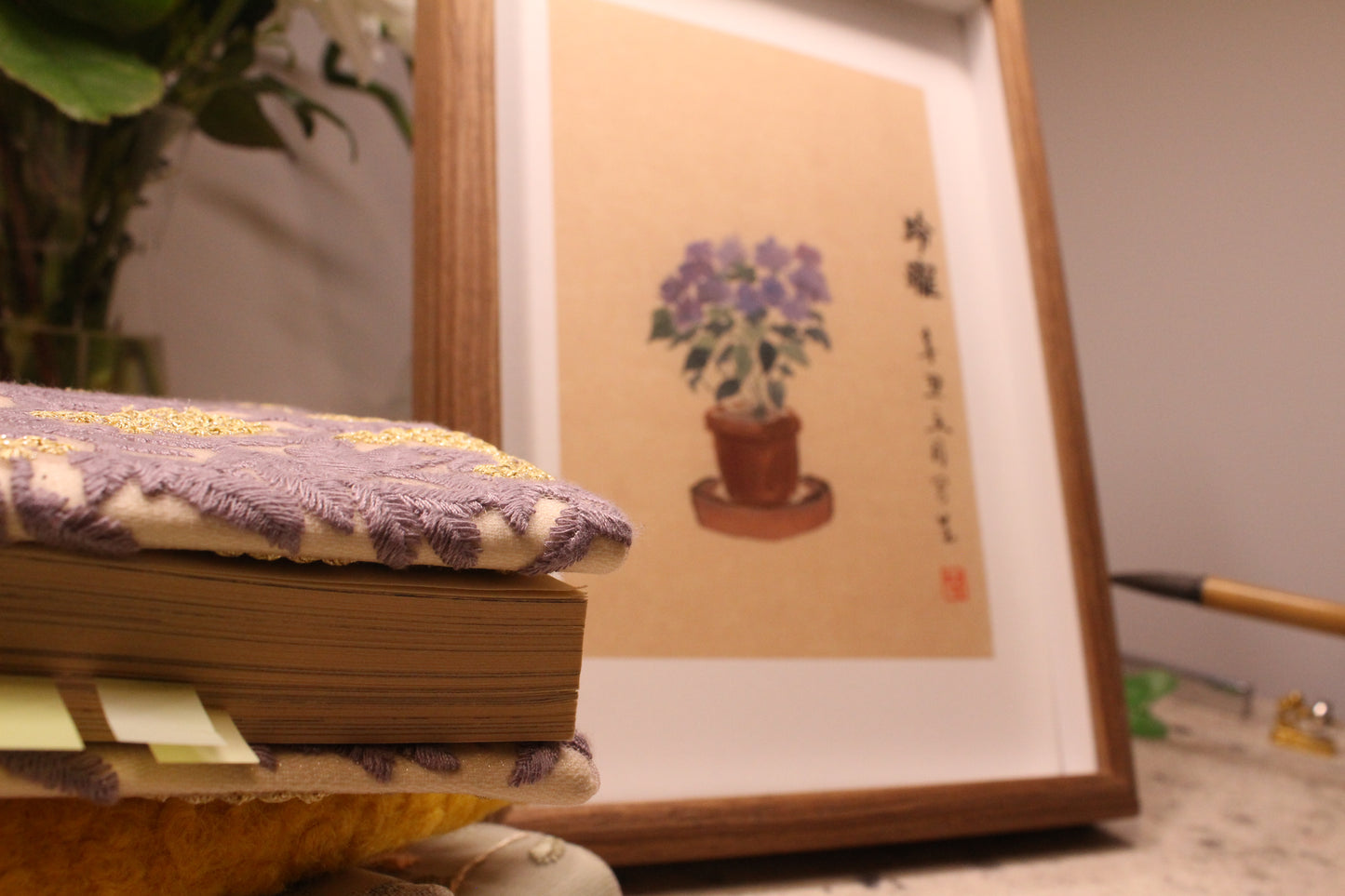 Framed | Unframed Art Print | Hydrangea