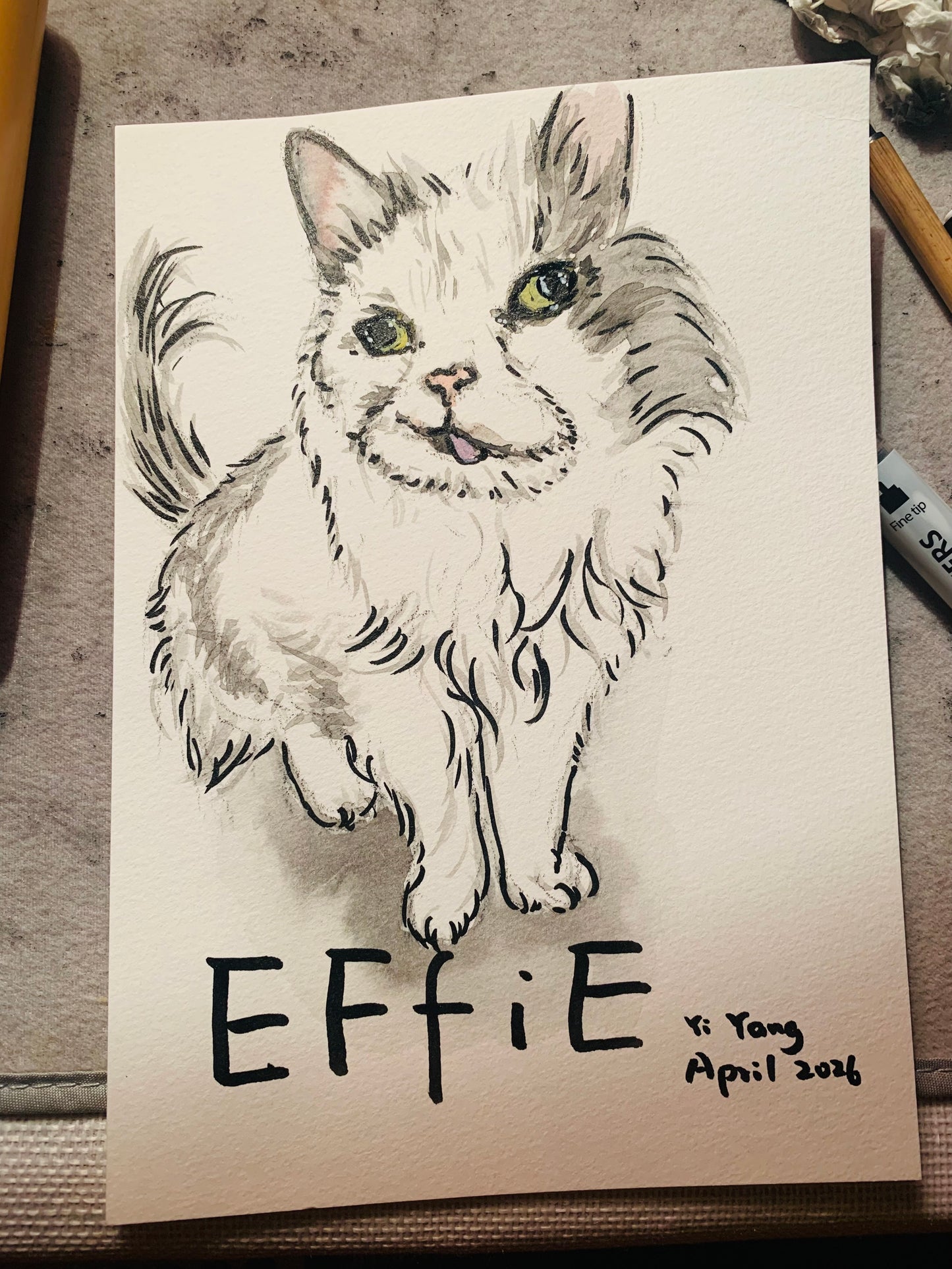 A5 Pet Sketch