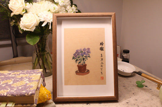 Framed | Unframed Art Print | Hydrangea